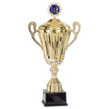 Goldpokal mit Deckel