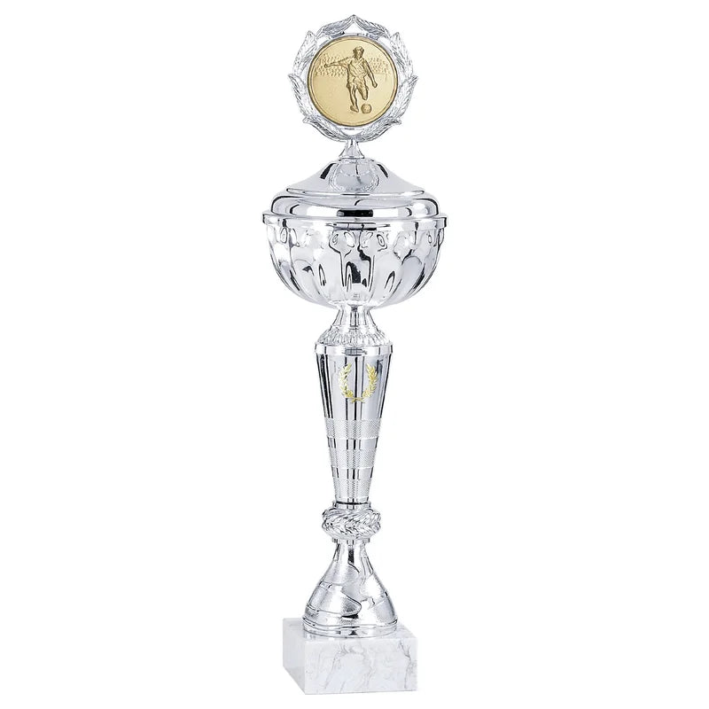 Goldpokal mit Deckel