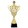 Goldpokal mit Deckel