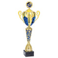 Goldpokal mit Deckel
