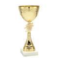 Pokal ET.320 Gold/Weiss 220 mm