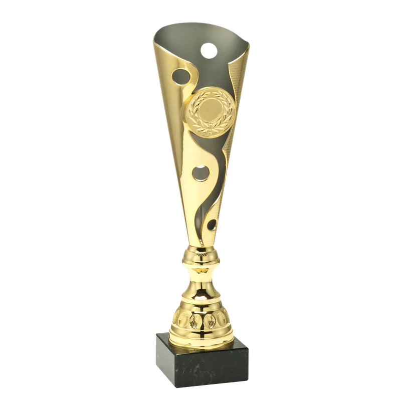 Pokal ET.341 Gold/Matt-Silber