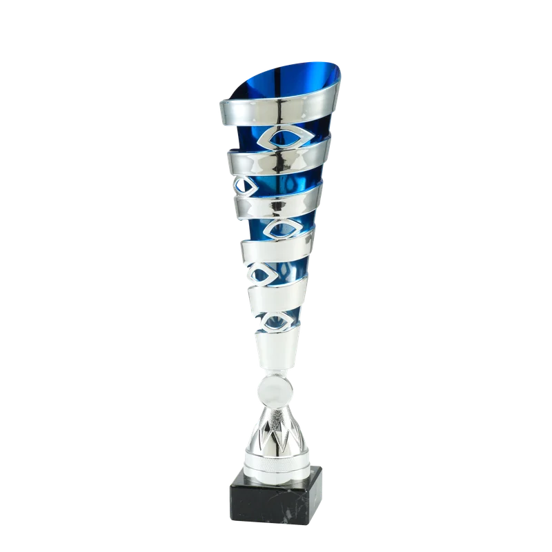 Pokal ET.416 Silber/Blau