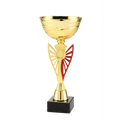 Pokal ET.433 Gold/Rot 210 mm