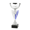 Pokal ET.434 Silber/Blau 210 mm