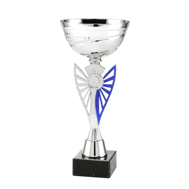 Pokal ET.434 Silber/Blau