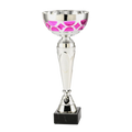 Pokal ET.437 Silber/Pink 230 mm