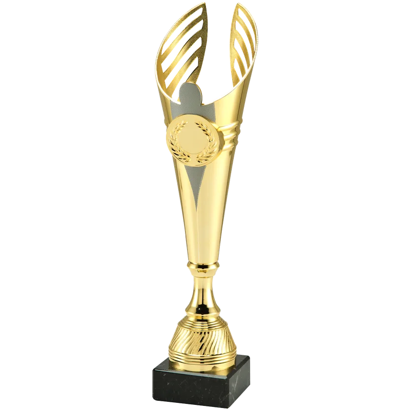 Pokal ET.462.58 Gold/Matt-Silber 355 mm