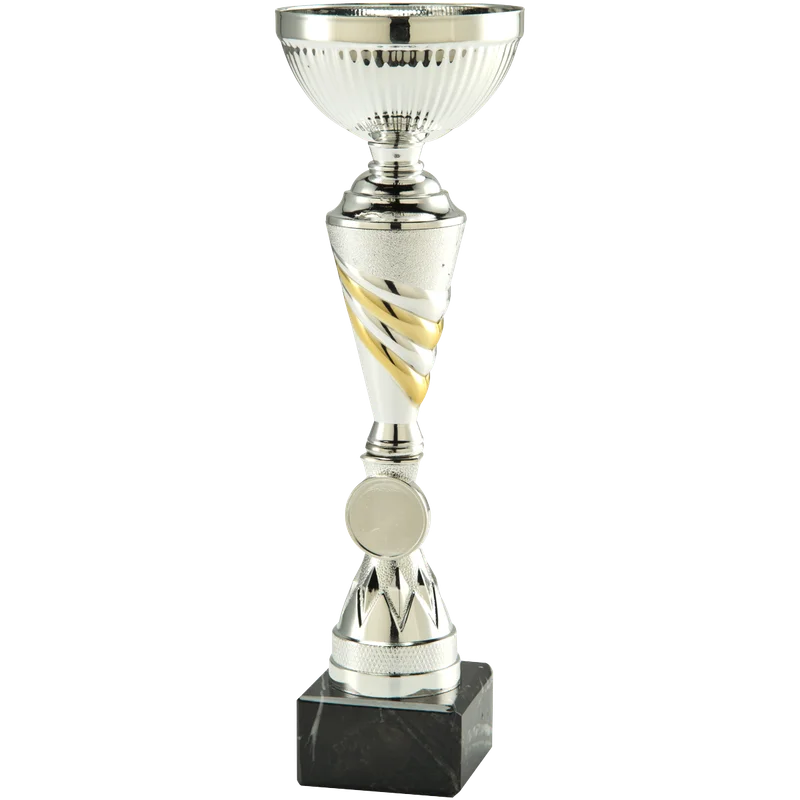 Pokal ET.464.33 Silber/Gold 200 mm
