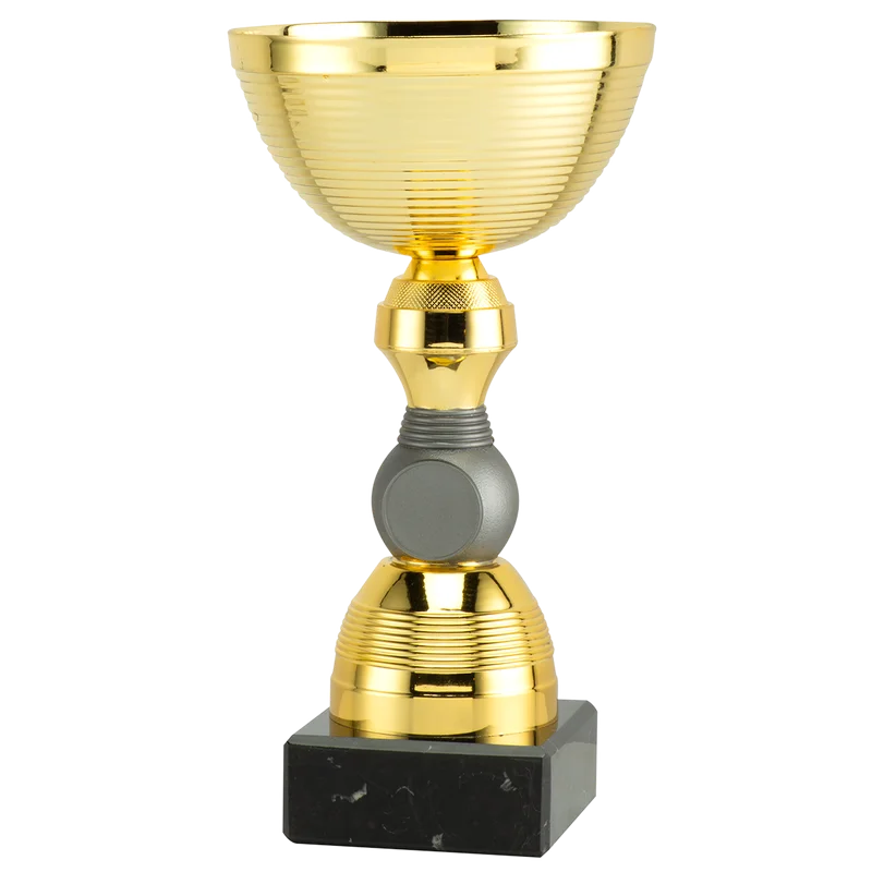 Pokal ET.470.58 Gold/Matt-Silber
