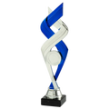 Pokal SET.355 Silber/Blau 270 mm