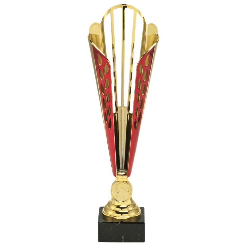 Pokal X181.06 Gold/Rot 320 mm