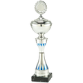Pokal MT.143.04 Silber/Blau 260 mm