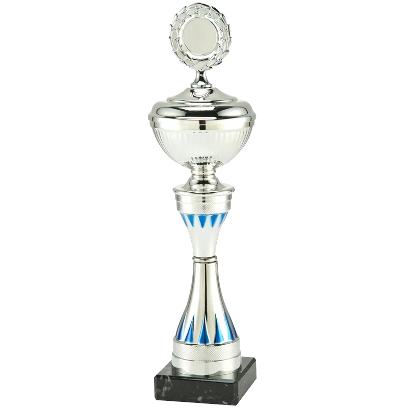 Pokal MT.143.04 Silber/Blau