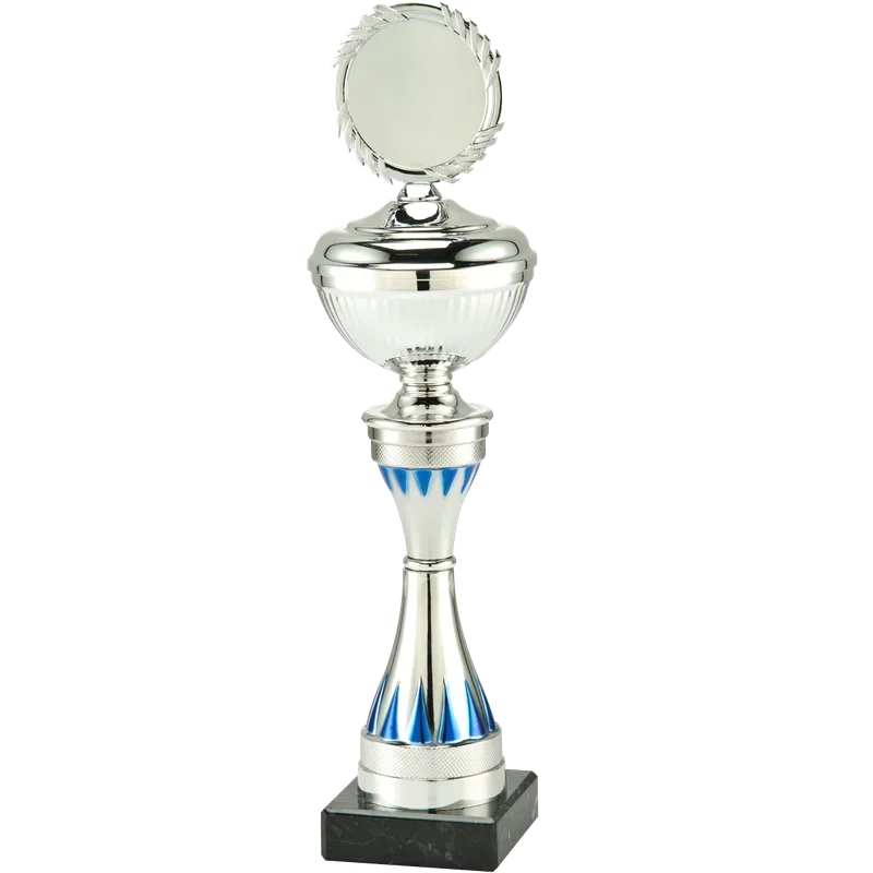 Pokal MT.144.04 Silber/Blau