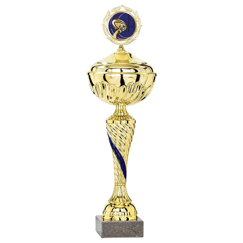 Silberpokal mit Deckel