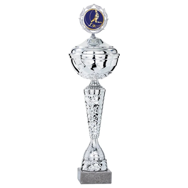 Silberpokal mit Deckel