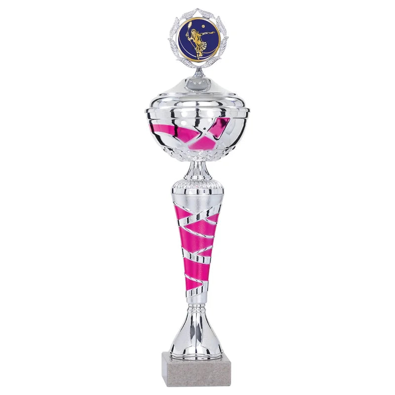 Silberpokal mit Deckel