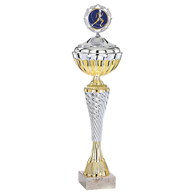 Silberpokal mit Deckel