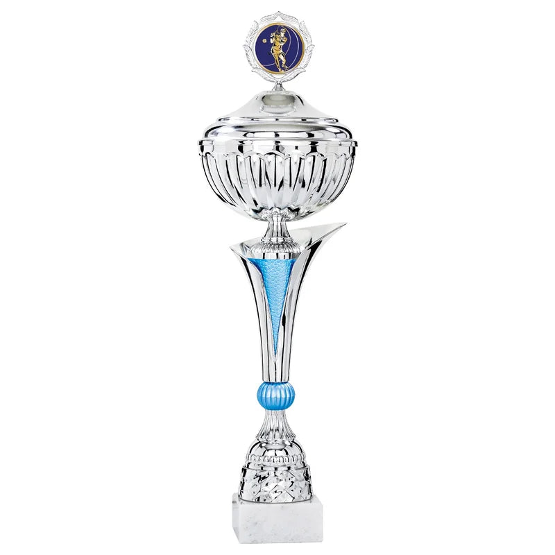 Silberpokal mit Deckel