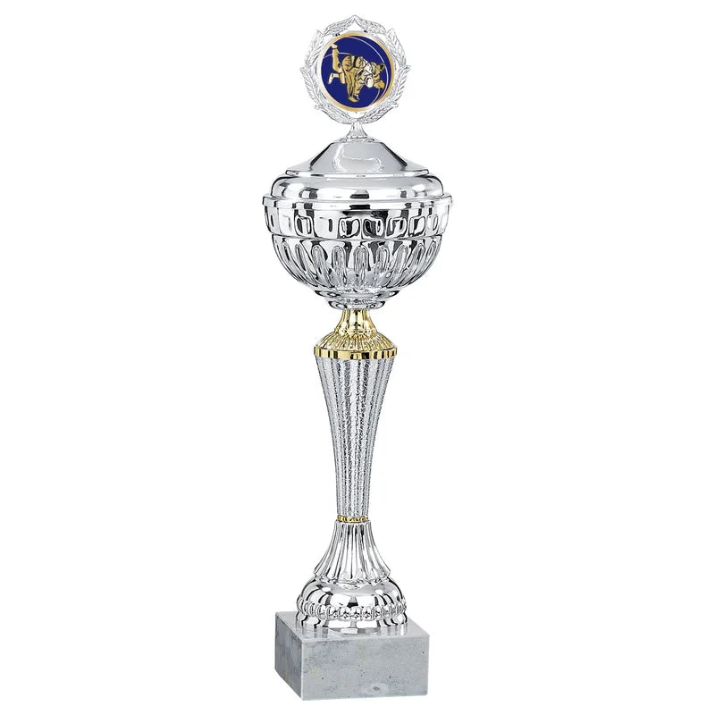 Silberpokal mit Deckel