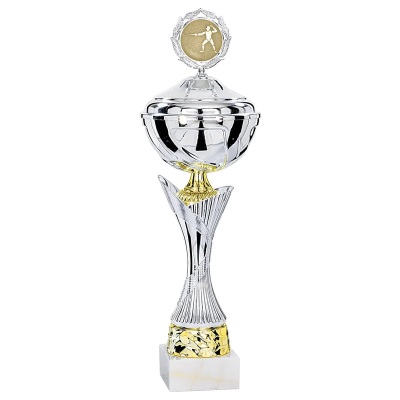 Silberpokal mit Deckel