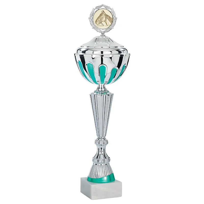 Silberpokal mit Deckel