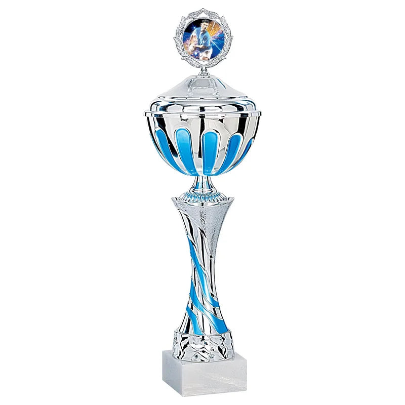 Silberpokal mit Deckel