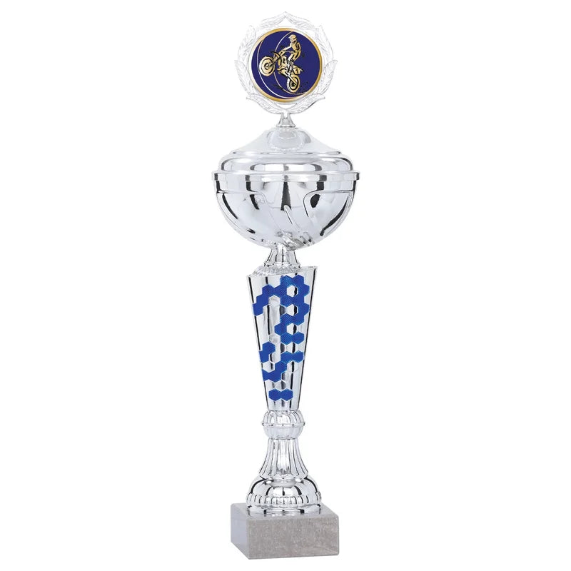 Silberpokal mit Deckel