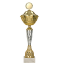 Pokal mit Deckel Silber