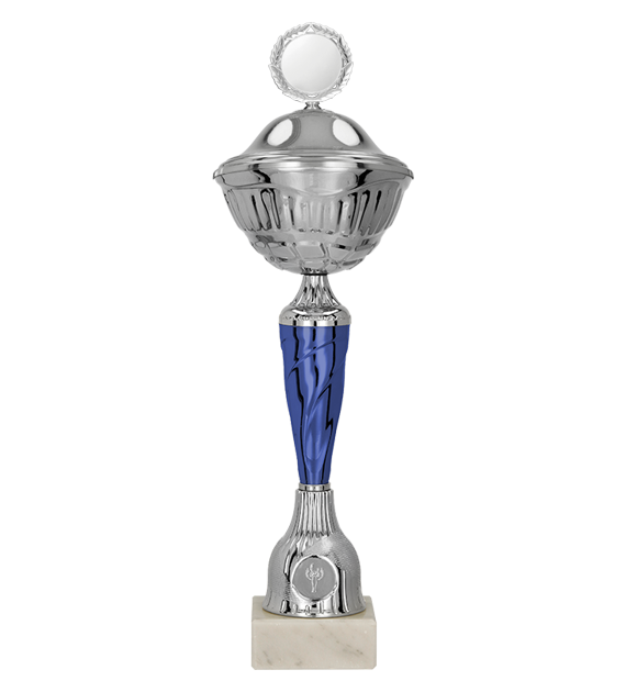 Pokal mit Deckel Silber