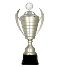 Silberpokal mit Deckel