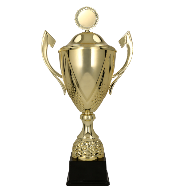 Pokal mit Deckel DARKA