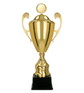 Goldpokal mit Deckel