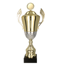 Pokal Gold Silber mit Deckel