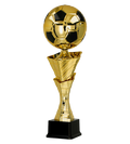 Pokal Gold Schwarz Fußball