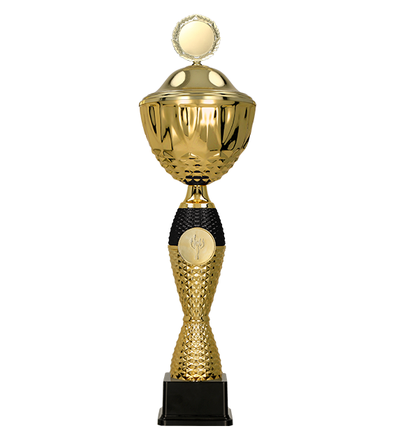 Pokal Gold Schwarz