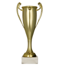 Pokal Kunststoff Gold