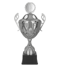 Silberpokal mit Deckel MUFAS