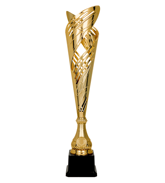 Pokal Kunststoff Gold