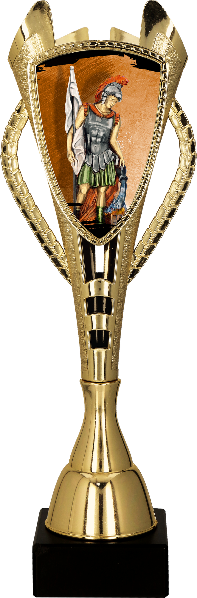 Pokal Kunststoff Gold Feuerwehr