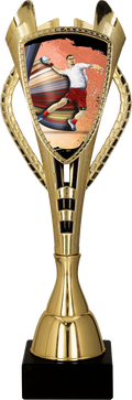 Pokal Kunststoff Gold Handball