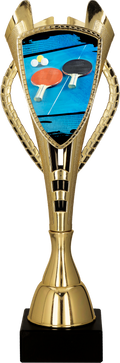 Pokal Kunststoff Gold Tischtennis