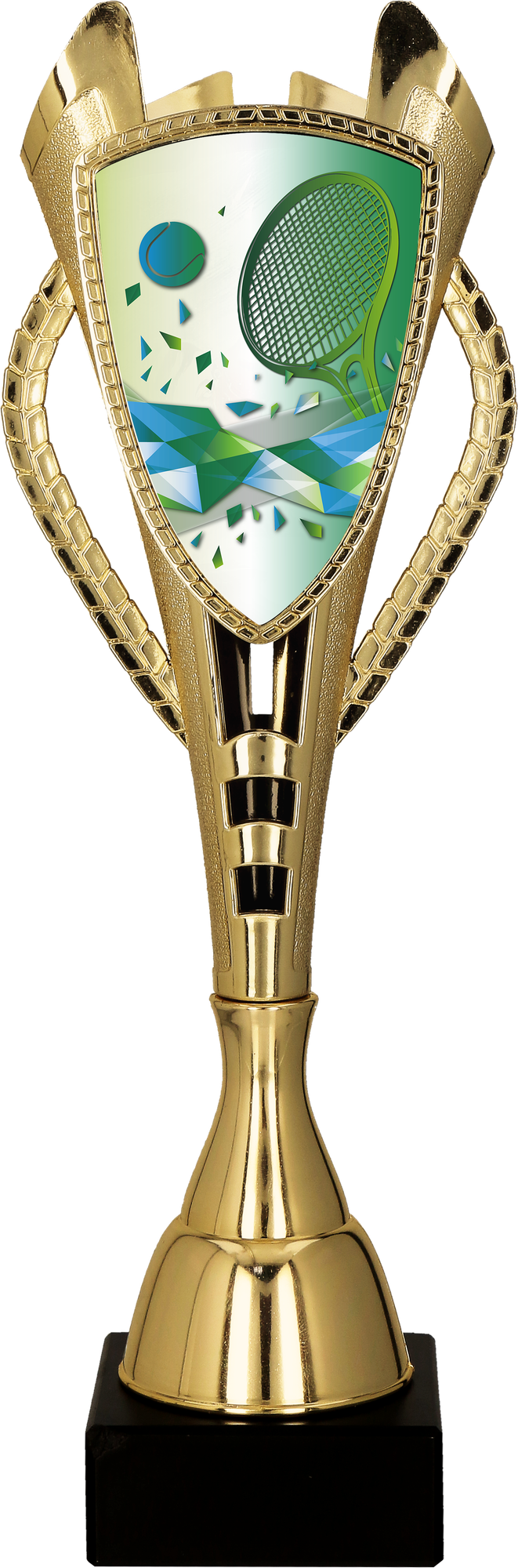 Pokal Kunststoff Gold Tennis