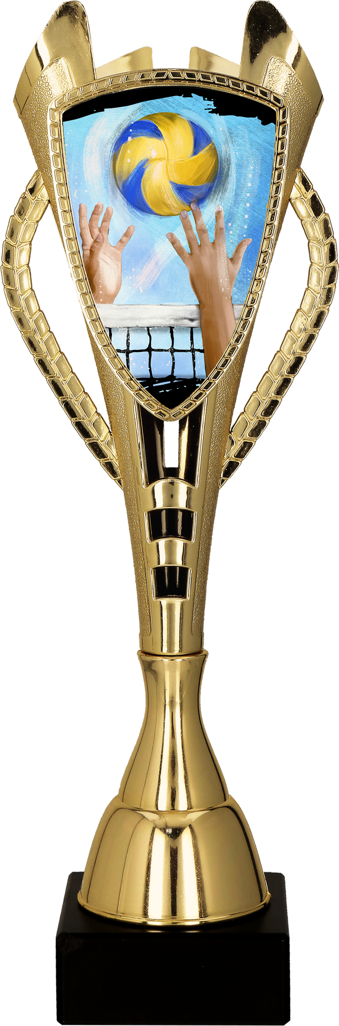 Pokal Kunststoff Gold Volleyball