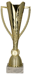 Pokal Kunststoff Gold