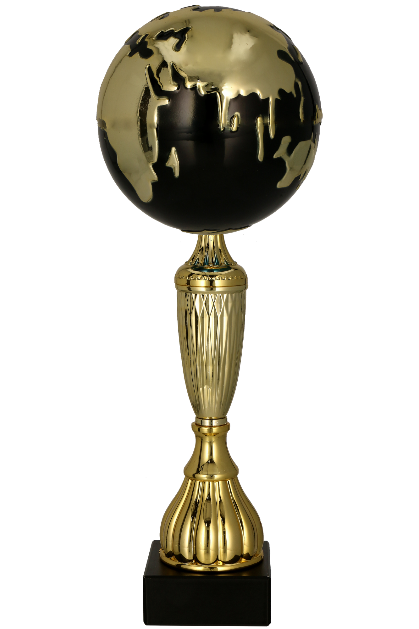 Pokal Kunststoff Gold Schwarz