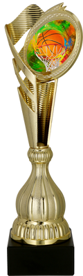 Pokal Kunststoff Gold Basketball