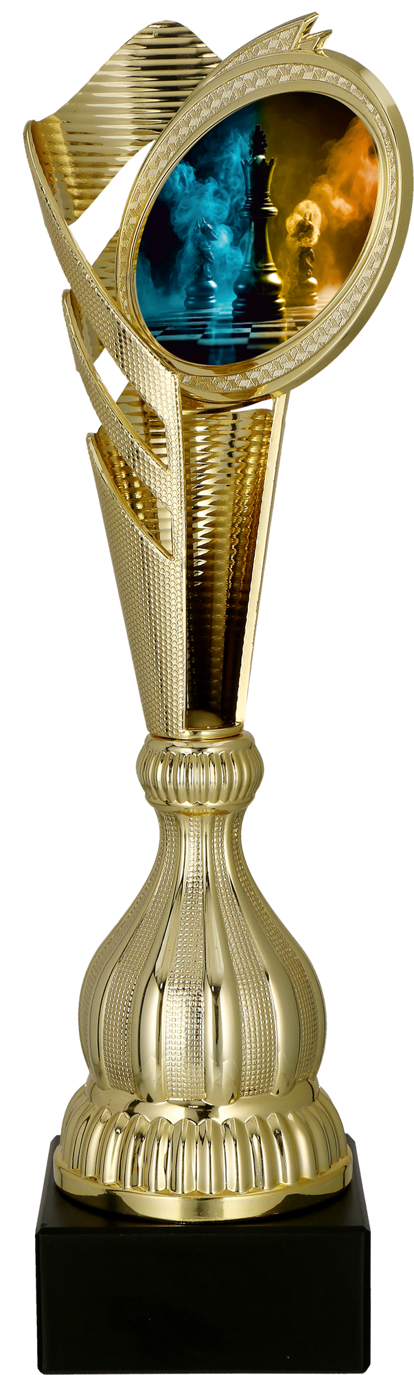 Pokal Kunststoff Gold Schach