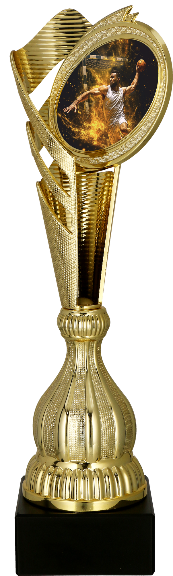 Pokal Kunststoff Gold Handball